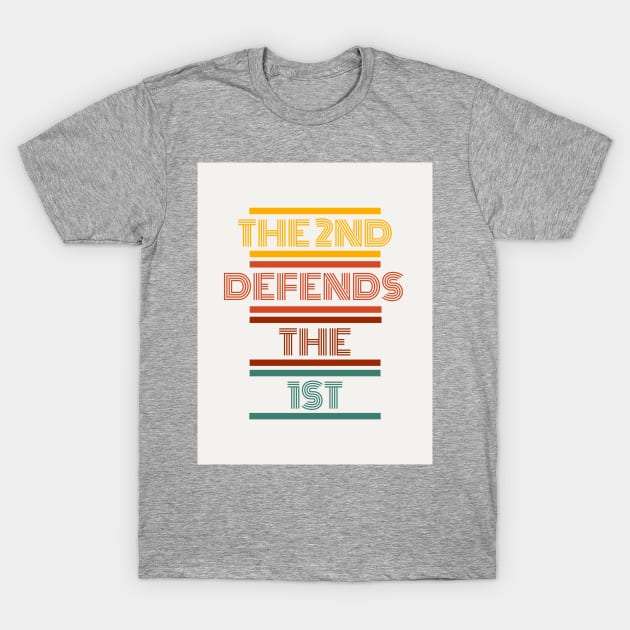 2nd defends 1st T-Shirt by Travis's Design 